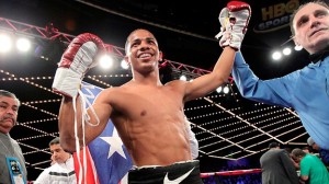 Verdejo, fue el primer boxeador boricua en pelear en el Radio City Hall de Nueva York. (Foto/Suministrada)