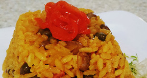 Arroz con gandules apastelado. (Foto/Suministrada)