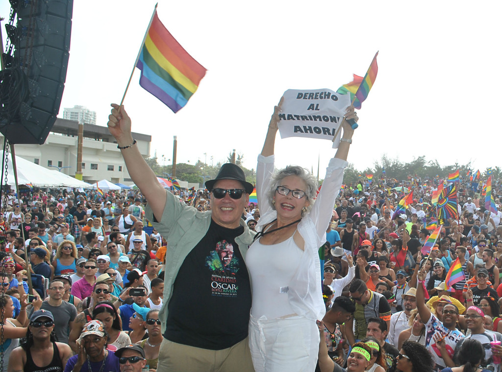 Víctor Alicea junto a Joanna Rosaly. (Foto/Suministrada)