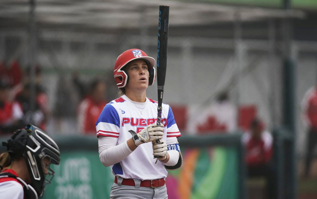 Carsyn Gordon conecto uno de los dos hits de la novena boricua. (Foto/Suministrada)