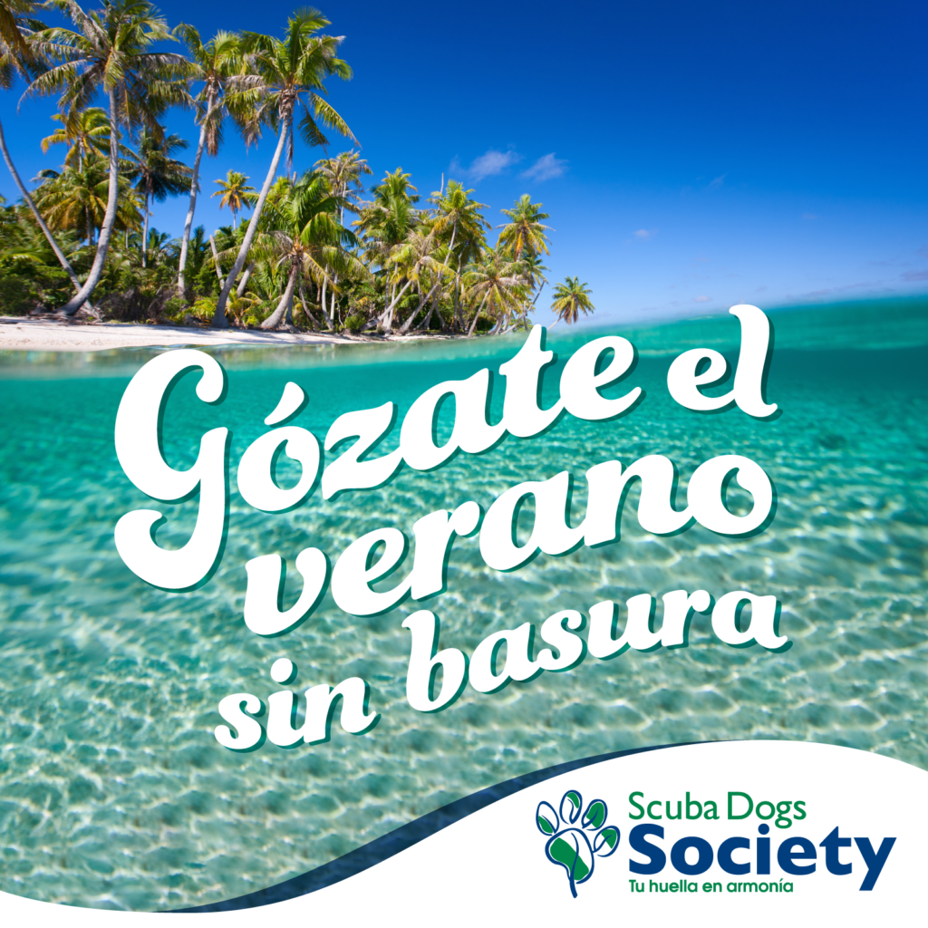 Scuba Dogs Society lanza campaña ‘Gózate el verano sin basura’