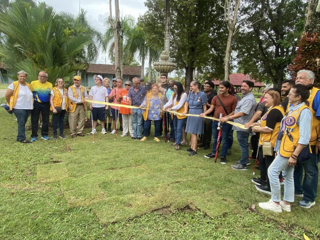 Inauguran primer Jardín Sensorial para Ciegos en Caguas