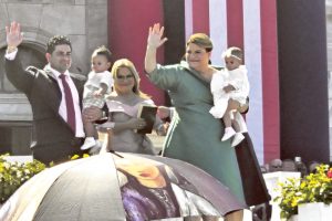 Jenniffer González Colón se convirtió en la primera mujer gobernadora electa por el Partido Nuevo Progresista (PNP). (Foto/Vicente Toledo)