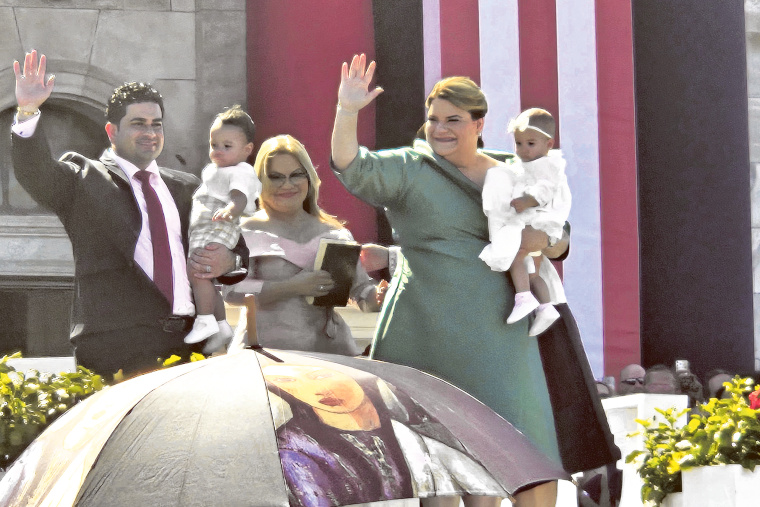 Jenniffer González Colón se convirtió en la primera mujer gobernadora electa por el Partido Nuevo Progresista (PNP). (Foto/Vicente Toledo)