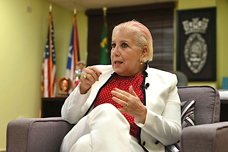 Julia M. Nazario Fuentes, alcaldesa de Loíza. (Foto/Suministrada)