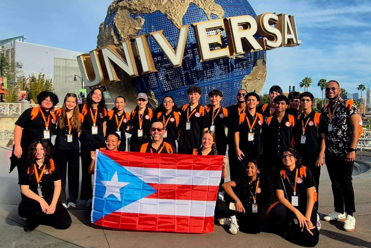 Rondalla Avanzada UHS en Orlando. (Foto/Suministrada) 