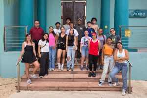 Estudiantes del Colegio María Auxiliadora disfrutando de su pasadía en el Parque de las Ciencias de Bayamón el 1 de junio de 2025 cortesía de Kamila Morell y Gerardo Morell del Puerto Rico NASA Space Grant Consortium (Foto/Suministrada)