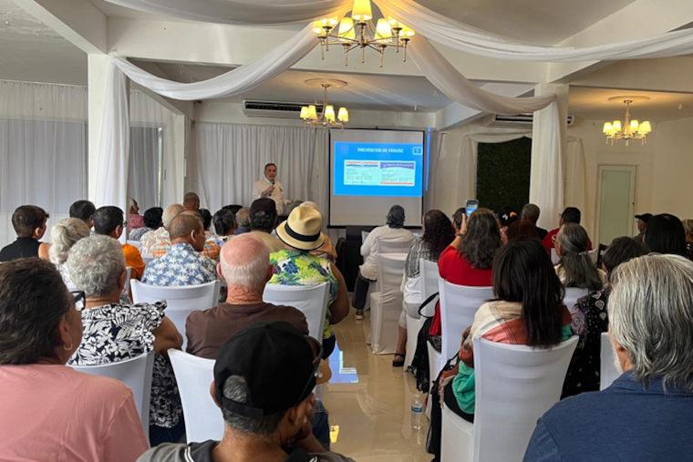 Orientación celebrada en el restaurante La Casona en Río Grande y auspiciada por MMM.(Foto/Suministrada)